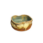 Drip-Glaze Style Handmade Ceramic Bowl