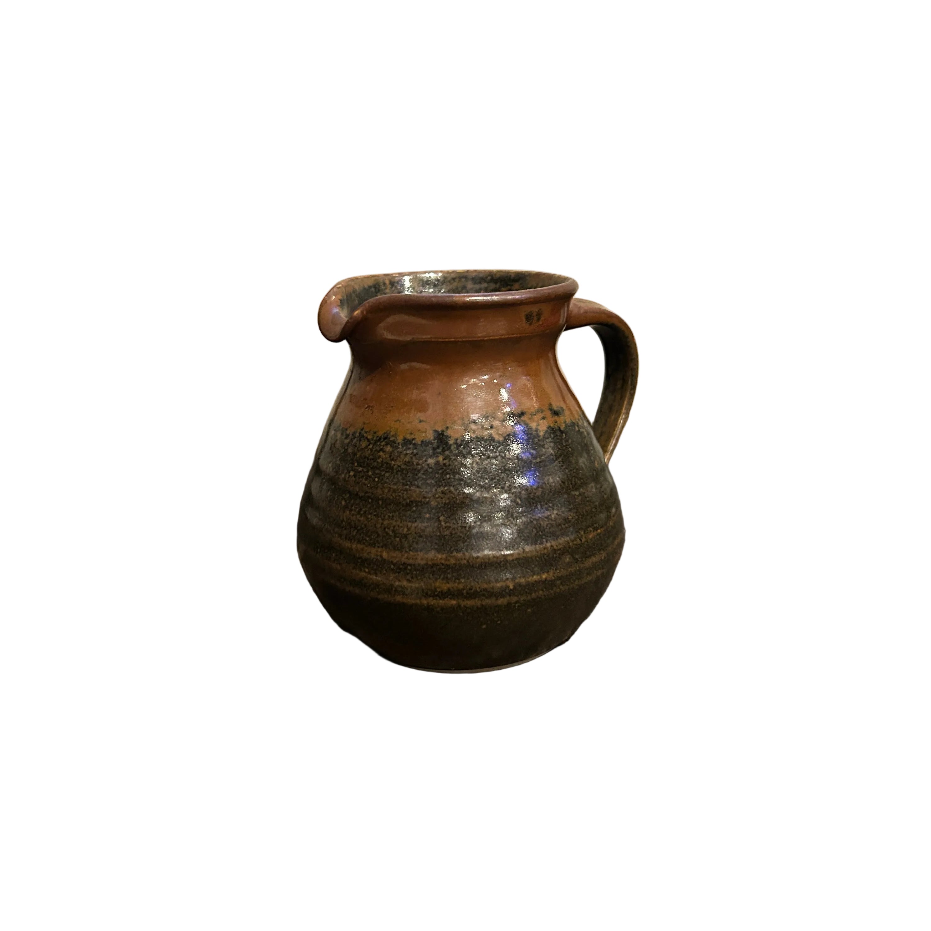 Handmade Small Stoneware Pitcher