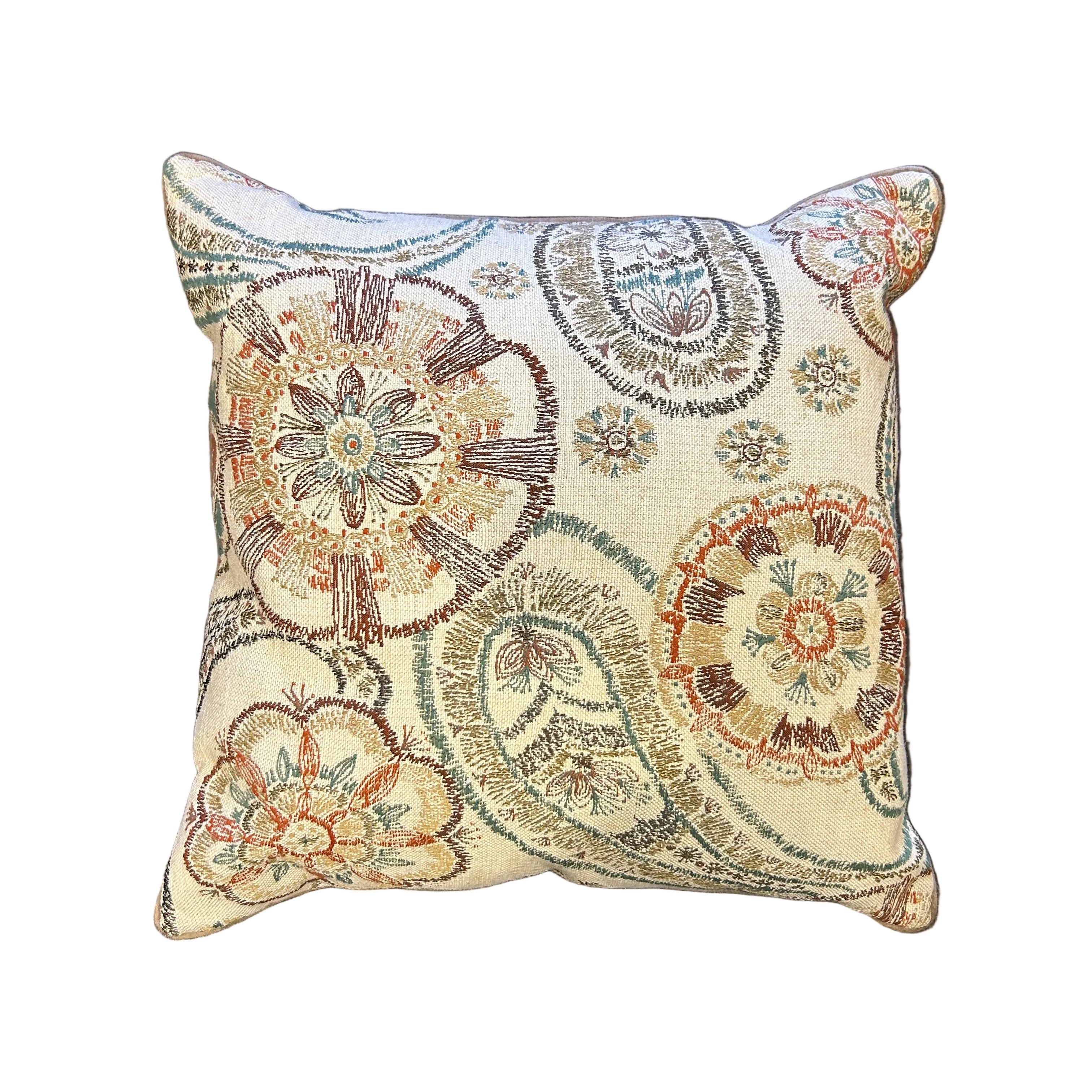 Paisley Floral Cushion