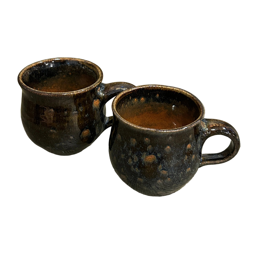 Handmade Stoneware Small Cup - Set of Two