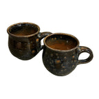 Handmade Stoneware Small Cup - Set of Two