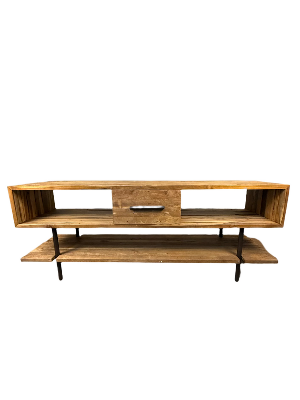 Teak Wood Media Unit