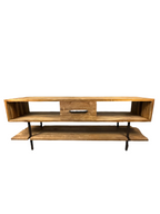 Teak Wood Media Unit