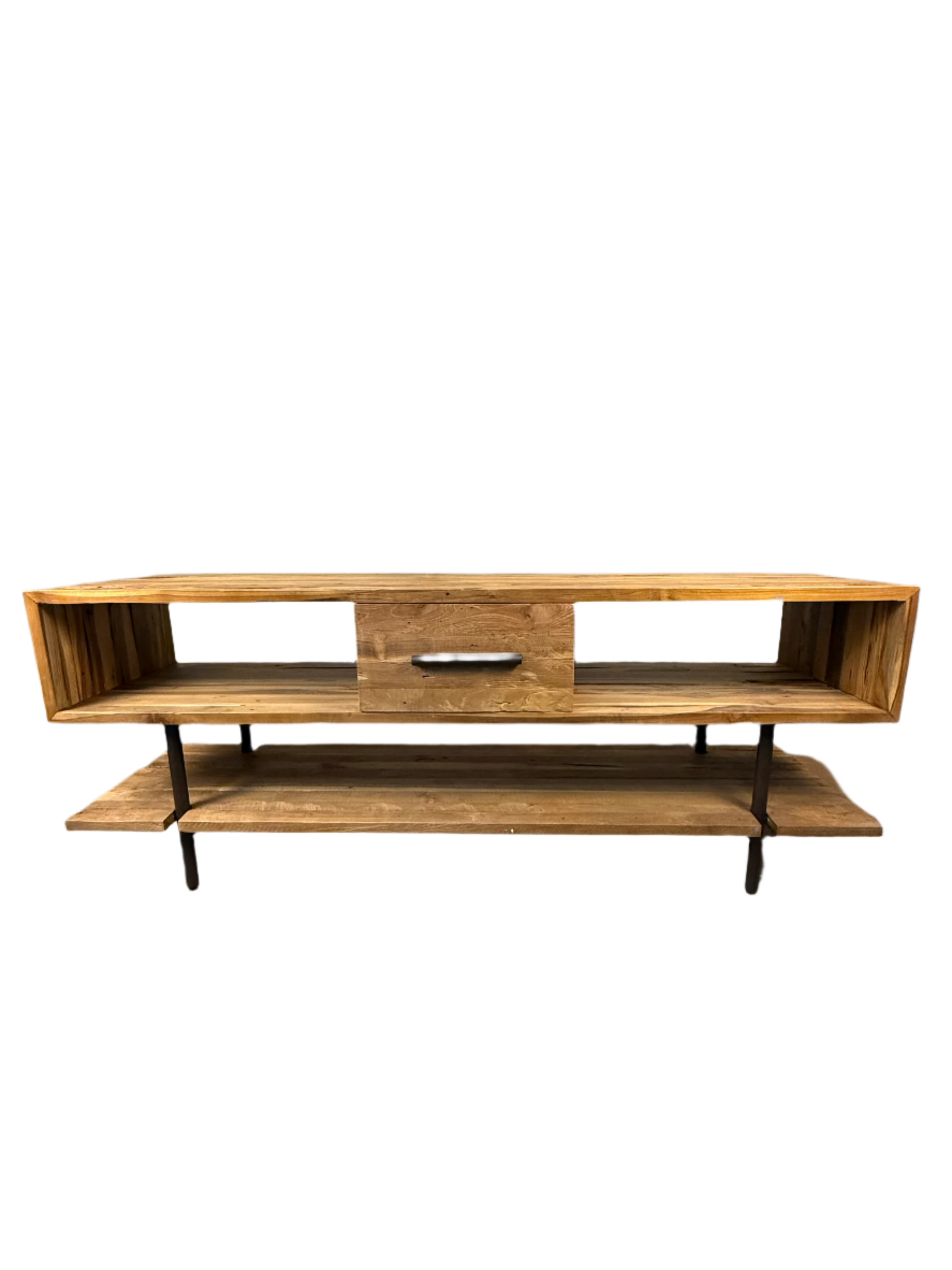 Teak Wood Media Unit