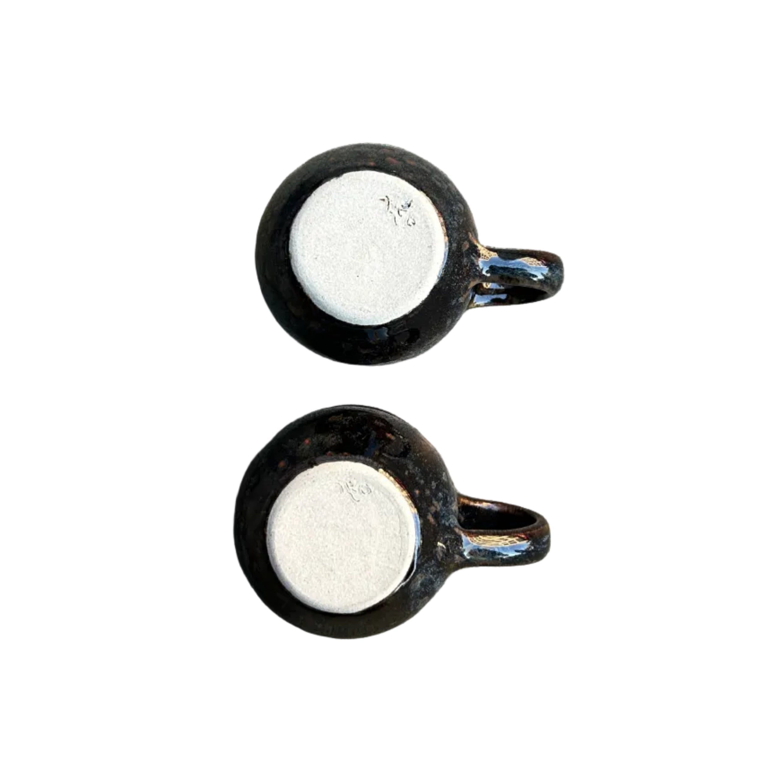 Handmade Stoneware Small Cup - Set of Two