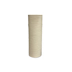 Dual Ribbed Ceramic Vase
