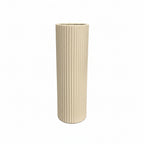 Dual Ribbed Ceramic Vase