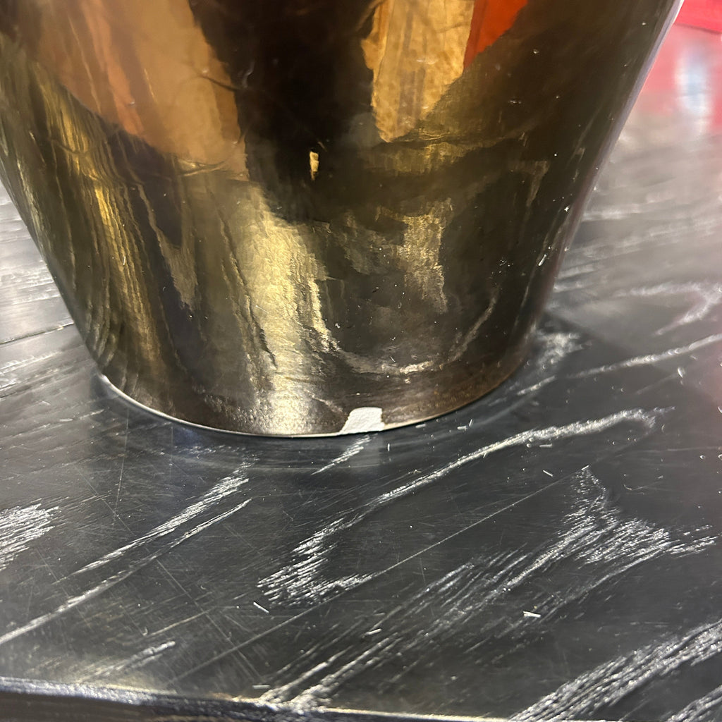 Large Bronze Crackle Glaze Vase