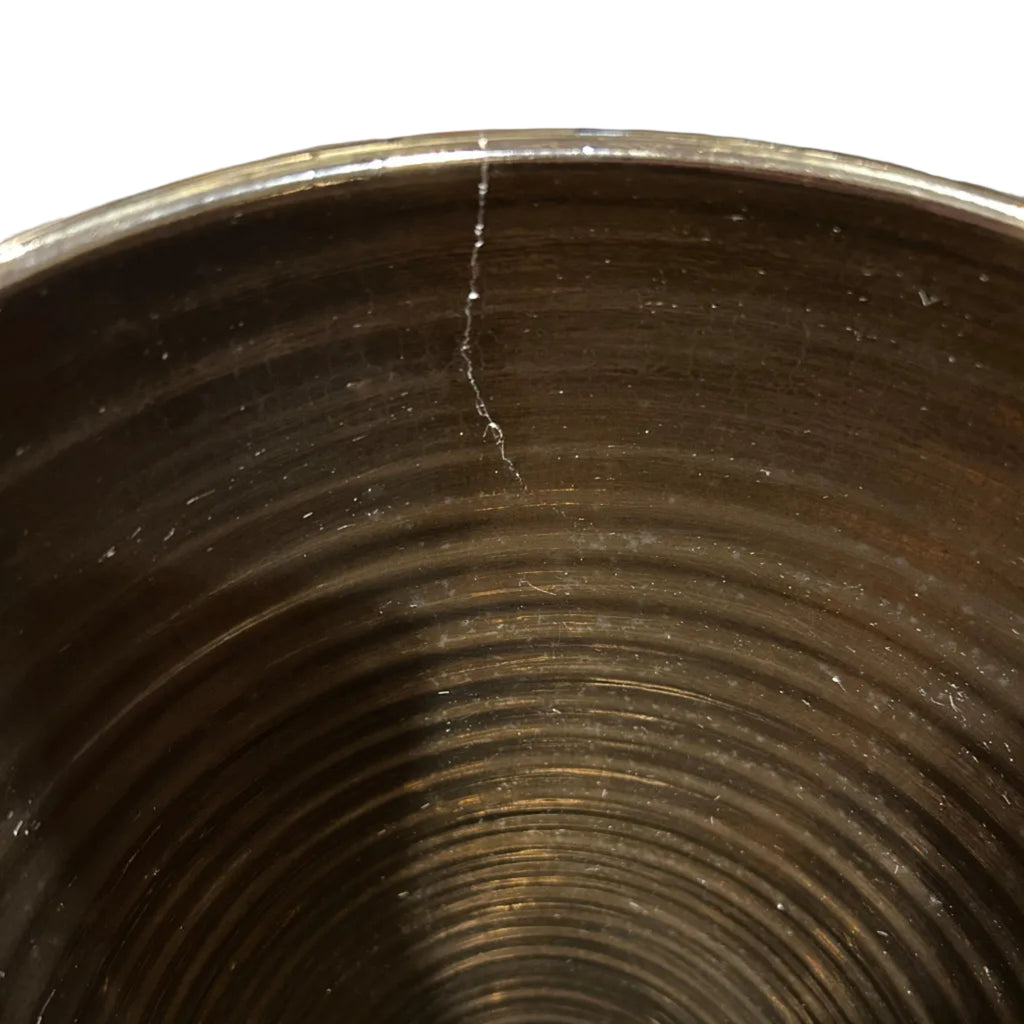Large Bronze Crackle Glaze Vase