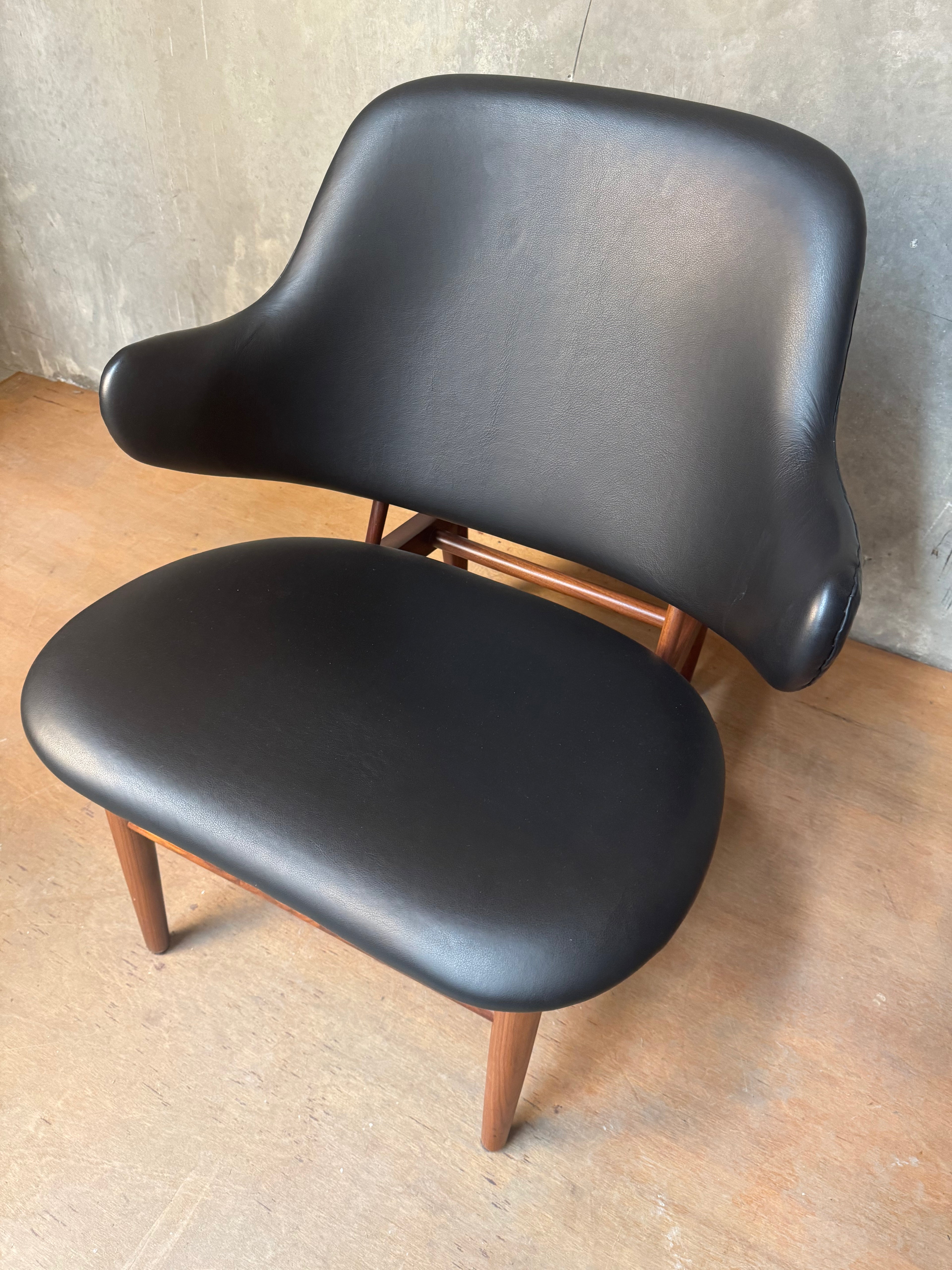 Mid-century Larsen-Style Easy Chairs