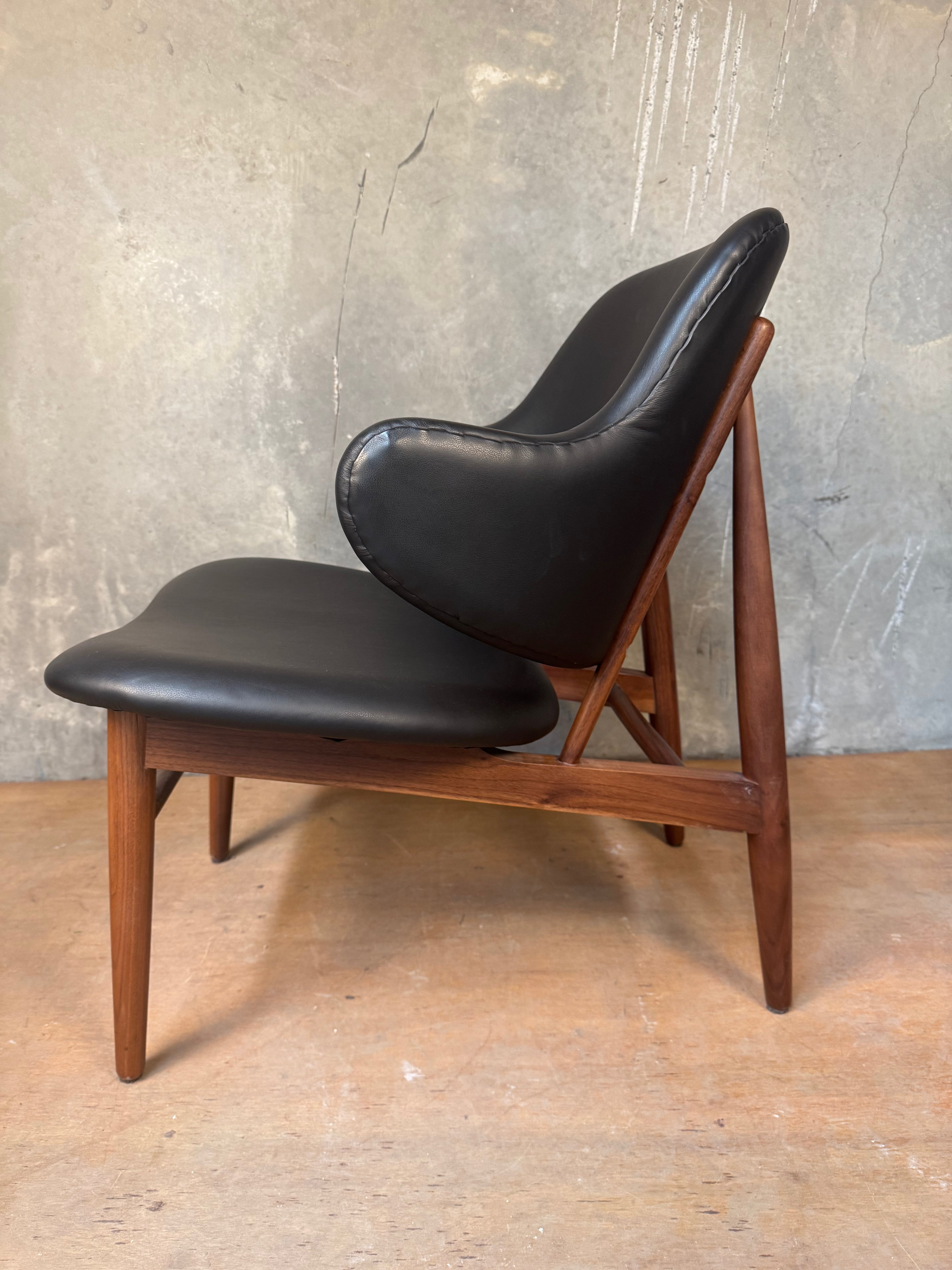 Mid-century Larsen-Style Easy Chairs