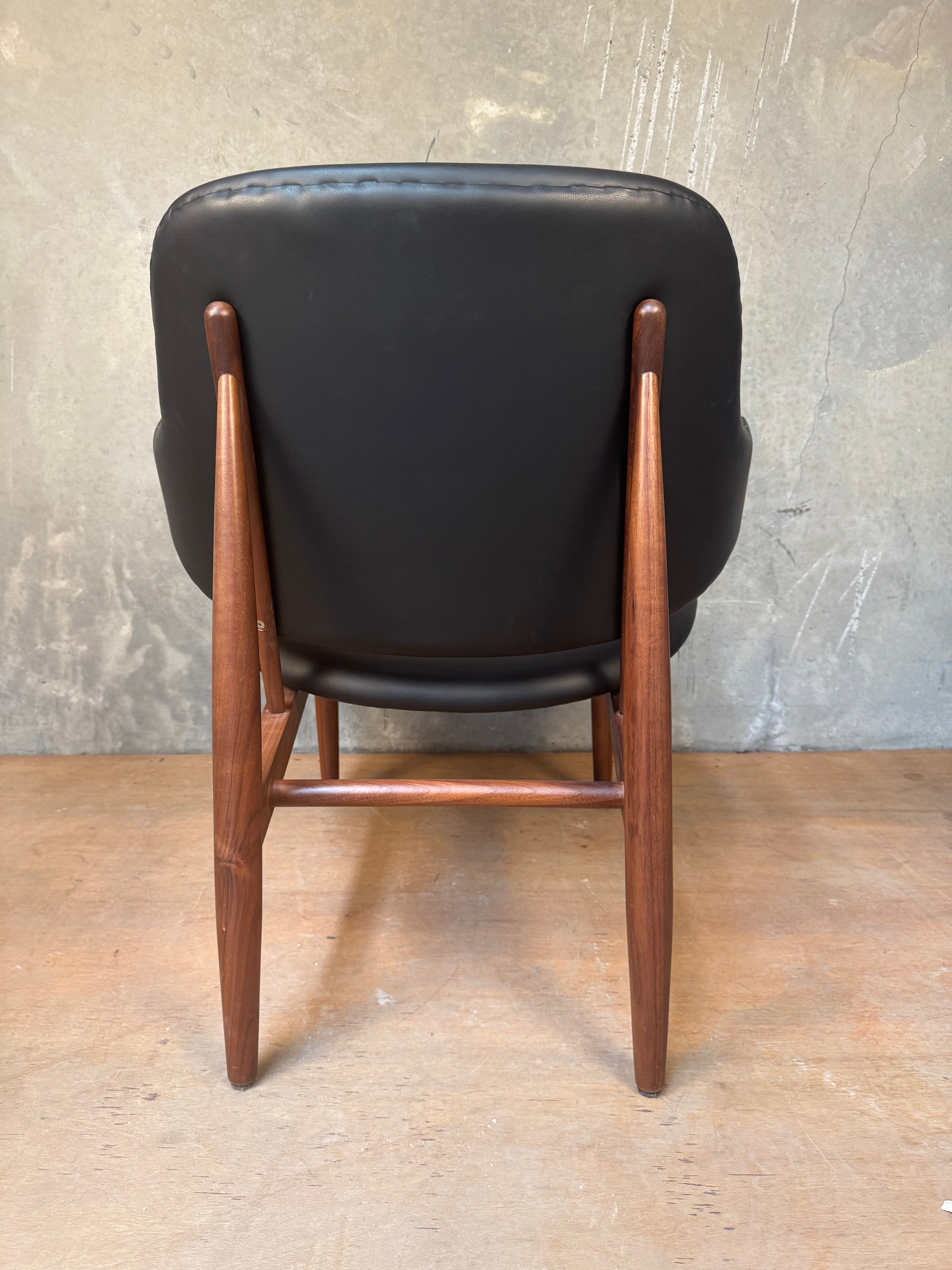 Mid-century Larsen-Style Easy Chairs