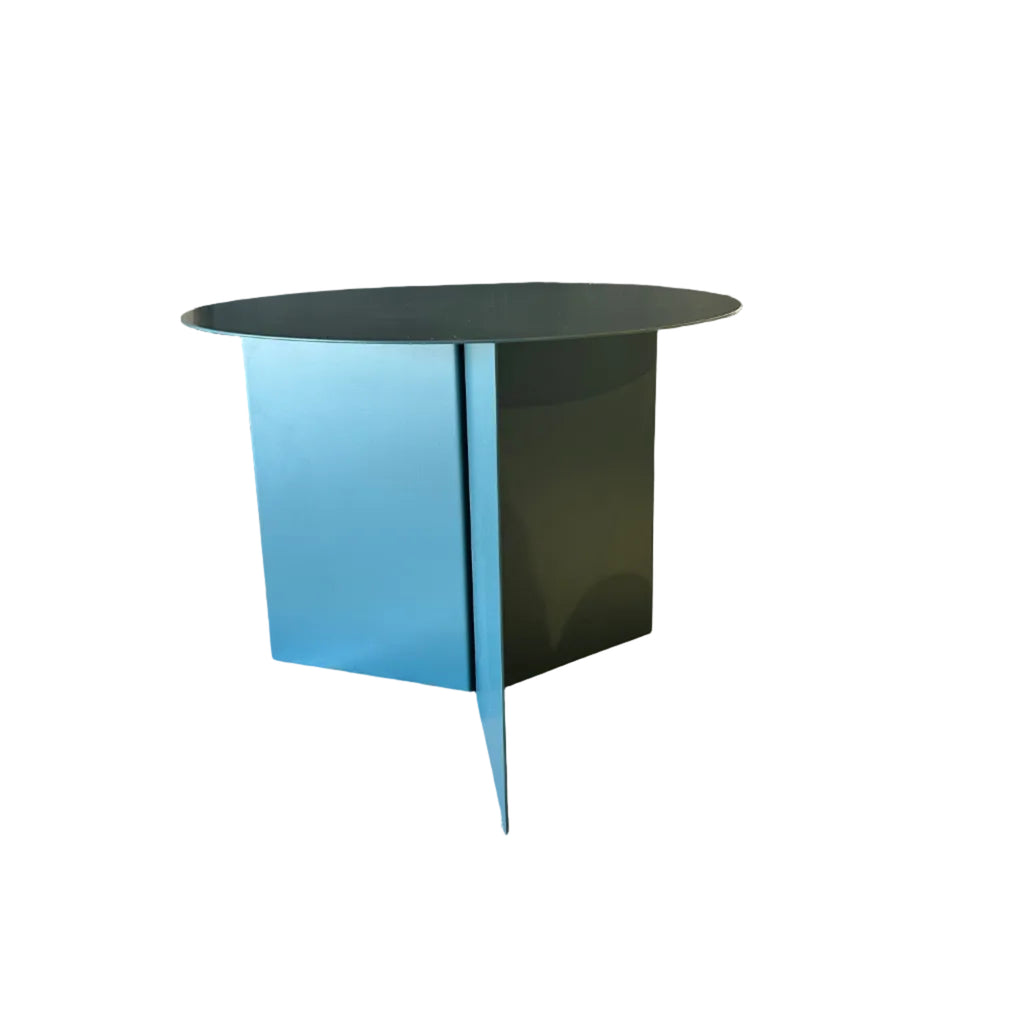 Round Modern Metal Side Table