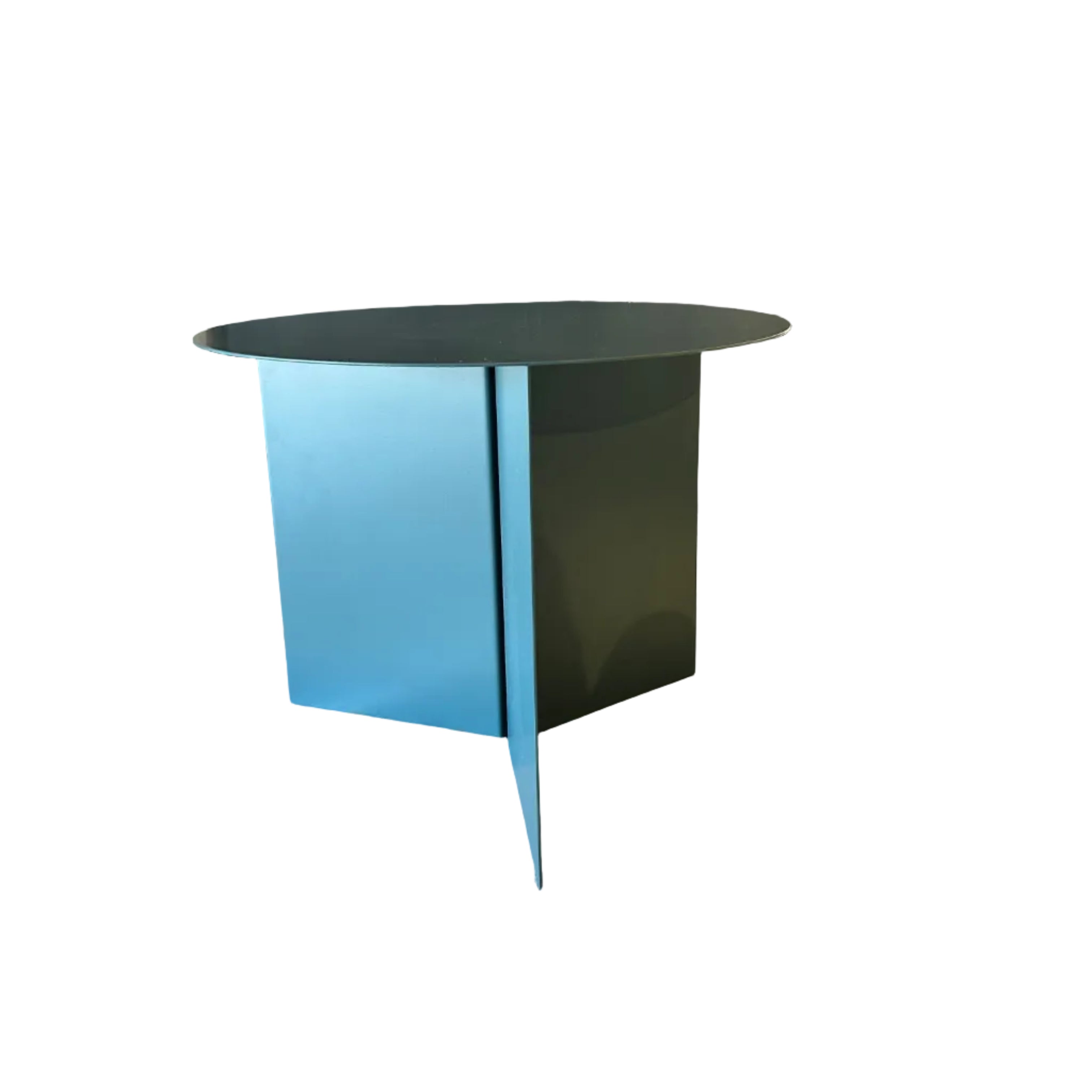Round Modern Metal Side Table