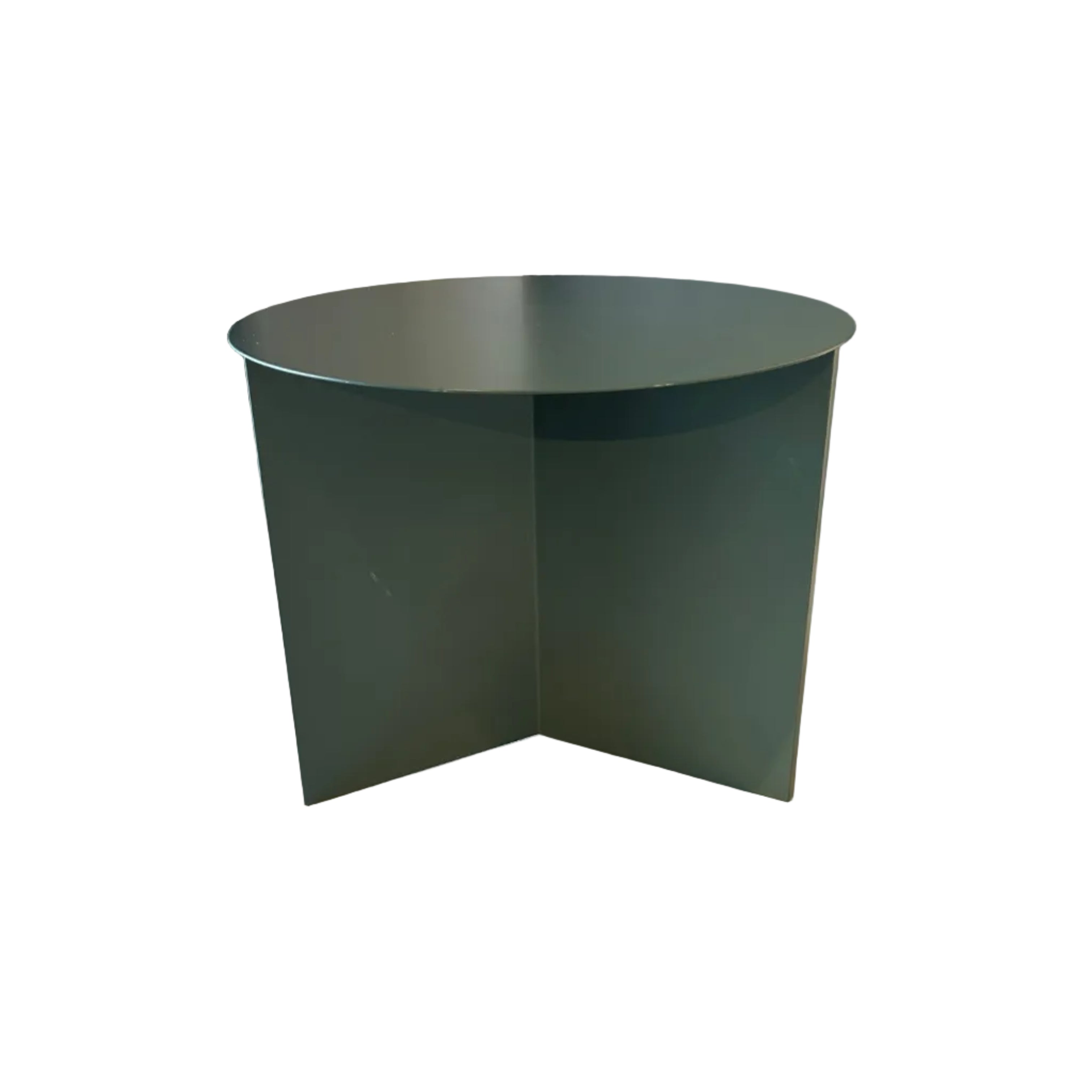 Round Modern Metal Side Table