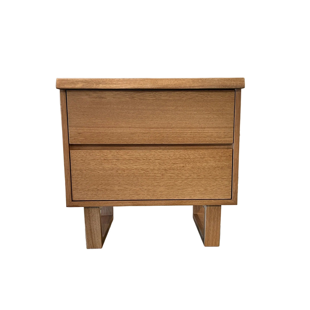 Blox Oak Bedside Table