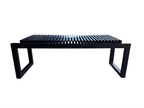 Black Cutter Style Bench
