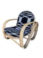 Rattan Pretzel Armchair