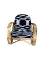 Rattan Pretzel Armchair