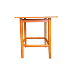 Single Curve Low Table Orange
