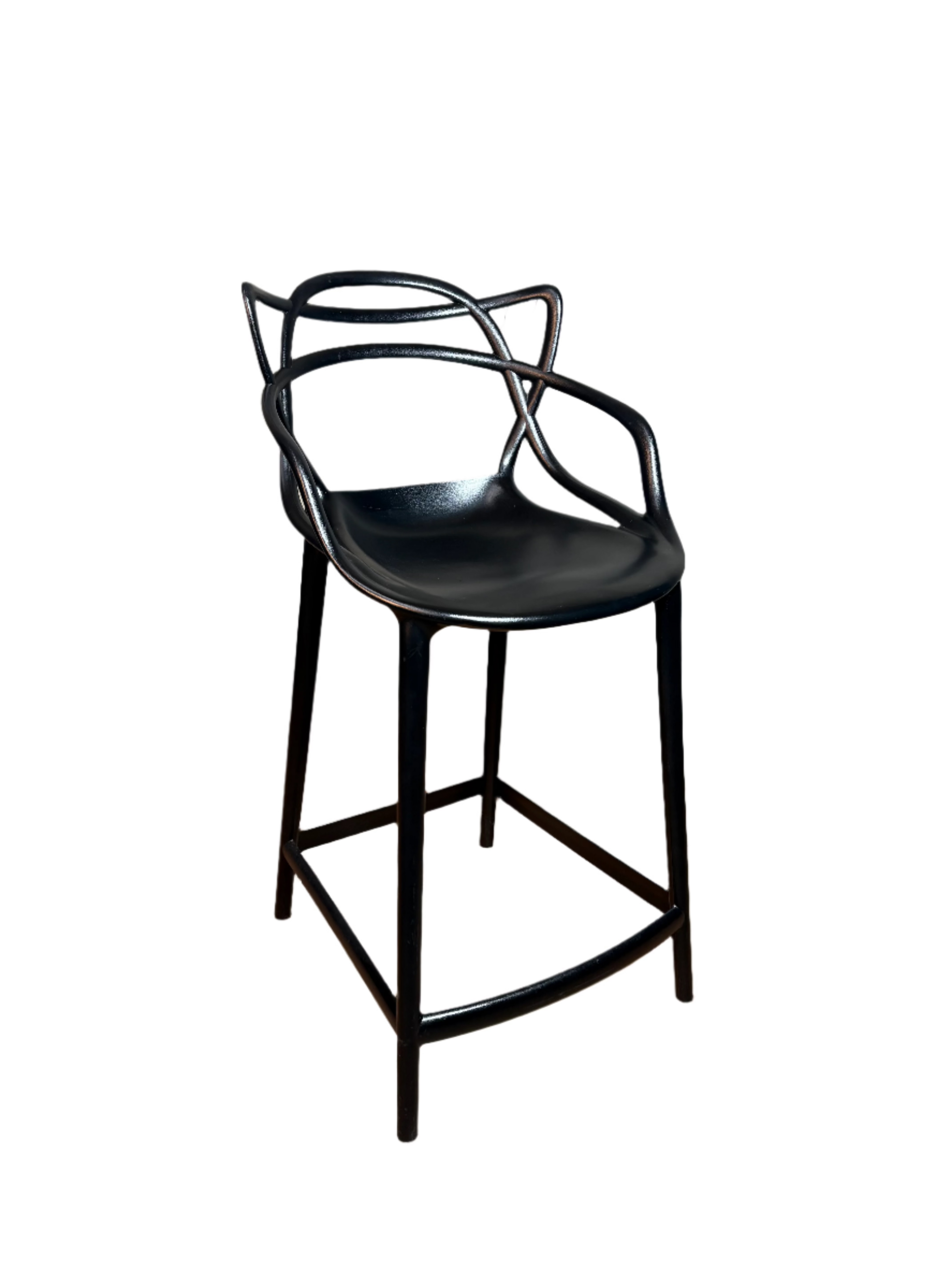 Masters Replica Black Bar Stool