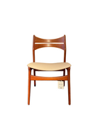 Erik Buch Model 310 Teak Dining Chair, Christiansens Møbelfabrik