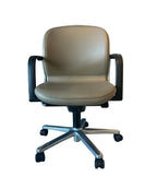 Wilkhahn Tan Leather Office Chair