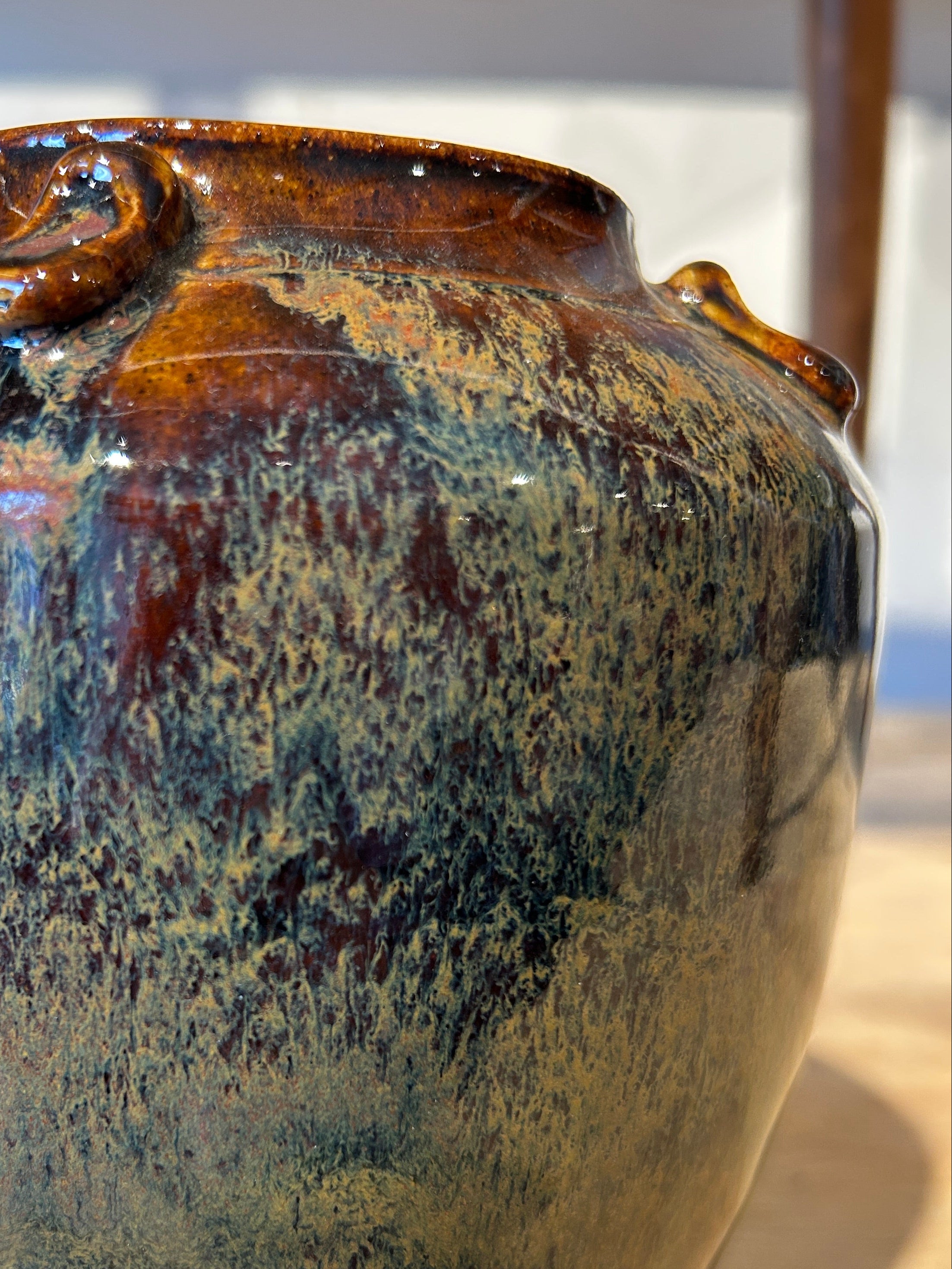 Glazed Ceramic Vase