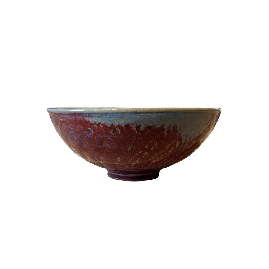 Floral Hand-Painted Medium Ceramic Bowl