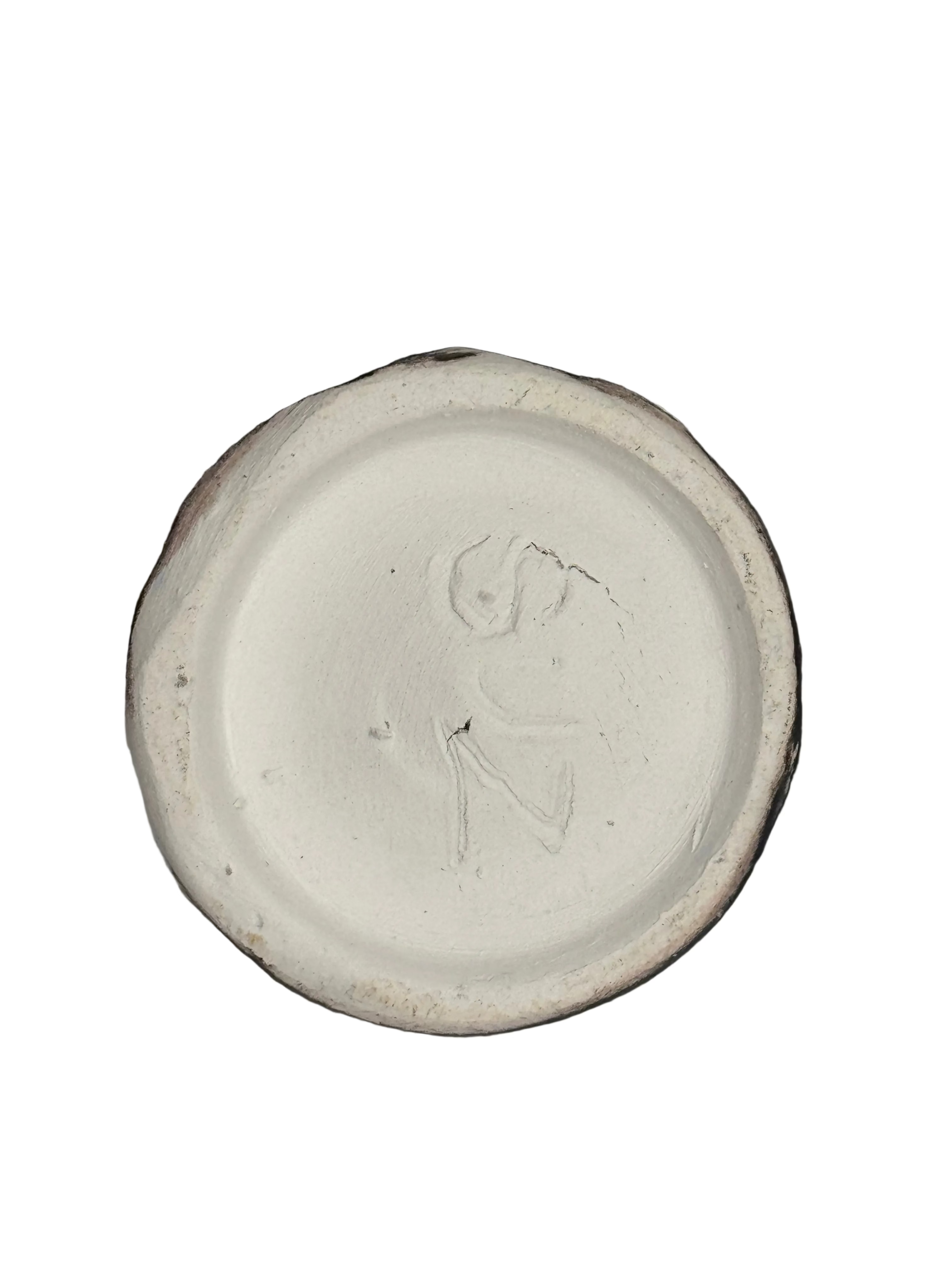 Handmade ceramic stoneware cup
