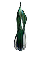 Hand-Blown Art Glass Vase