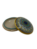 Ceramic Round Trinket With Lid