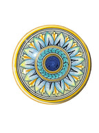 Ceramic Round Trinket With Lid