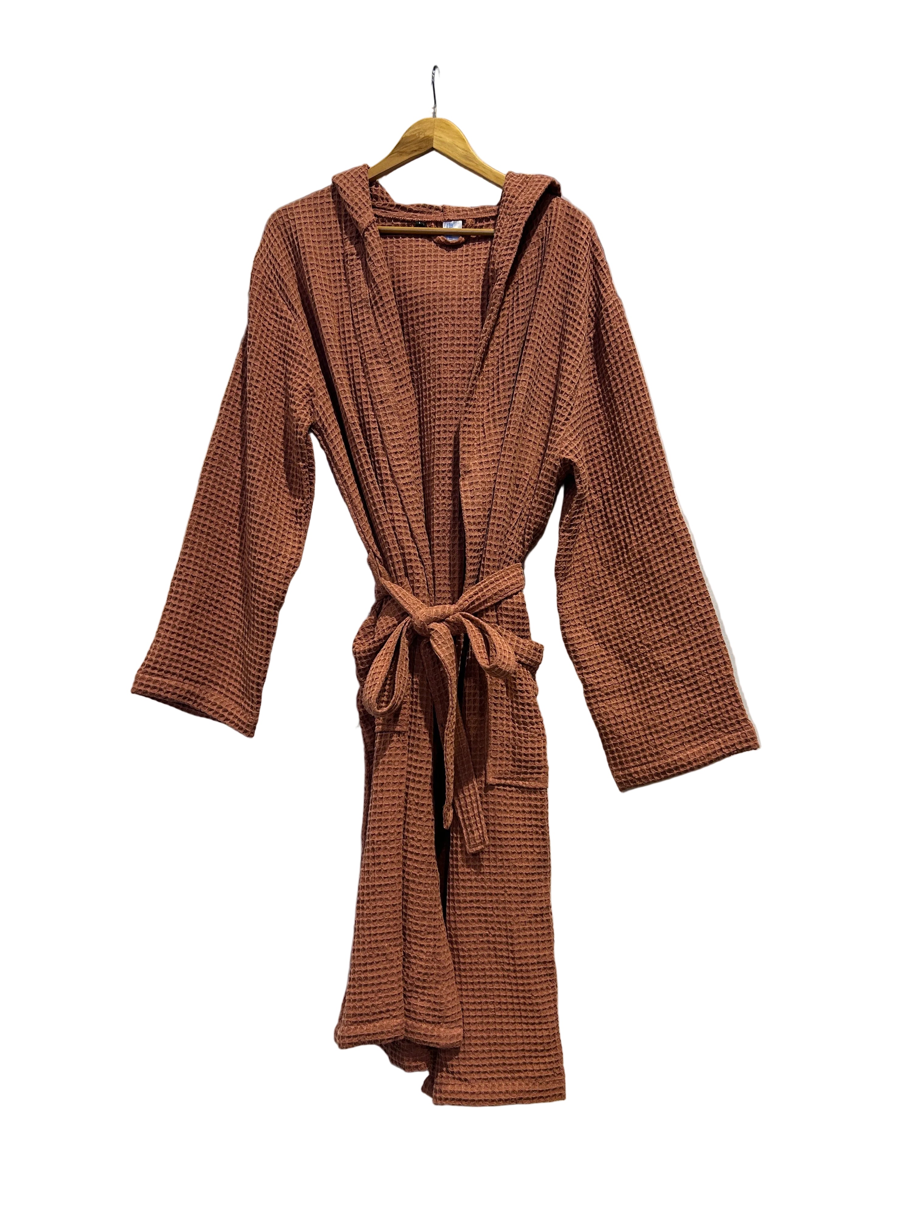 Adult Turkish Waffle Cotton Robe