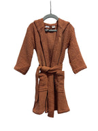 Children Turkish Waffle Cotton Robe