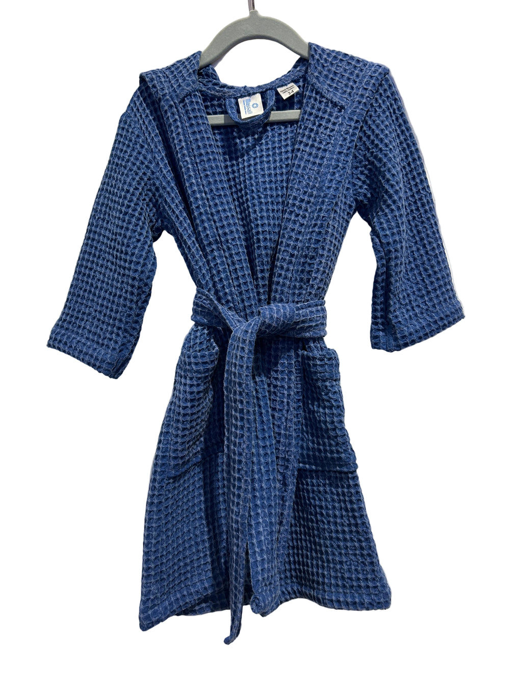 Children Turkish Waffle Cotton Robe