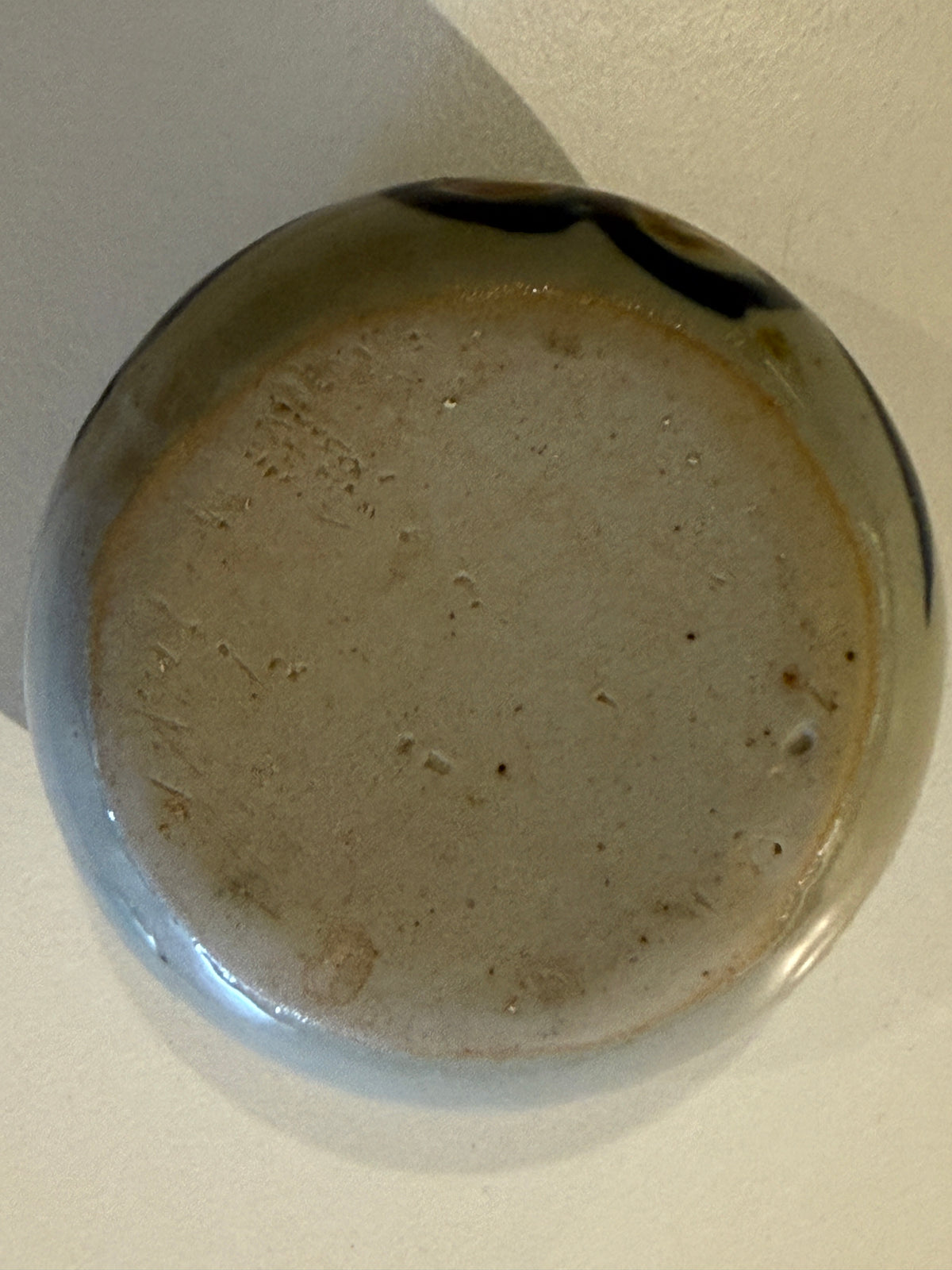 Hand Painted Ceramic Dip Bowl
