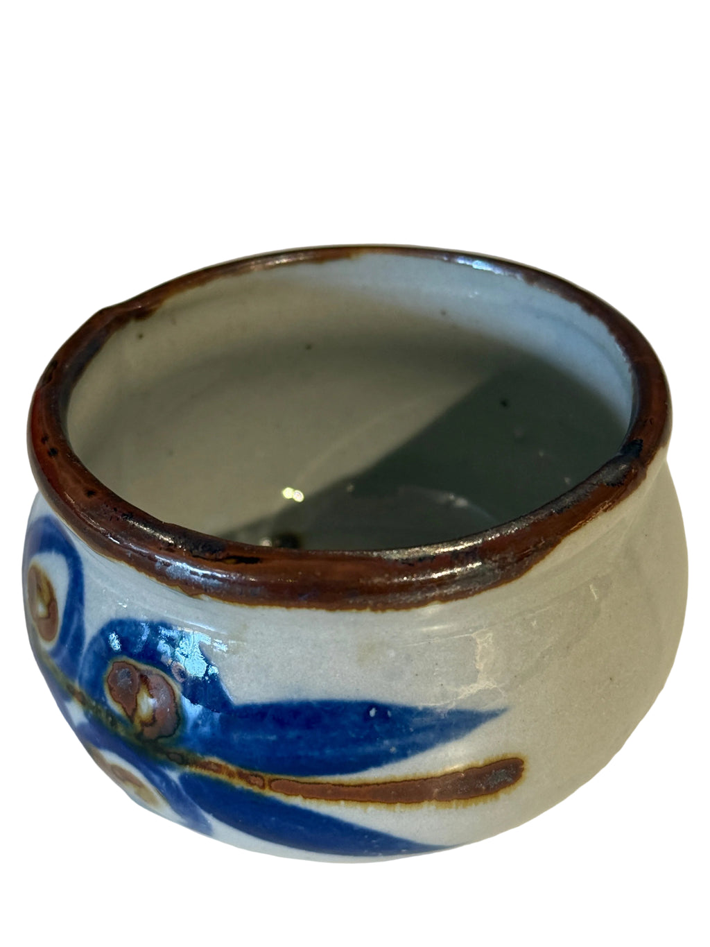 Hand Painted Ceramic Dip Bowl