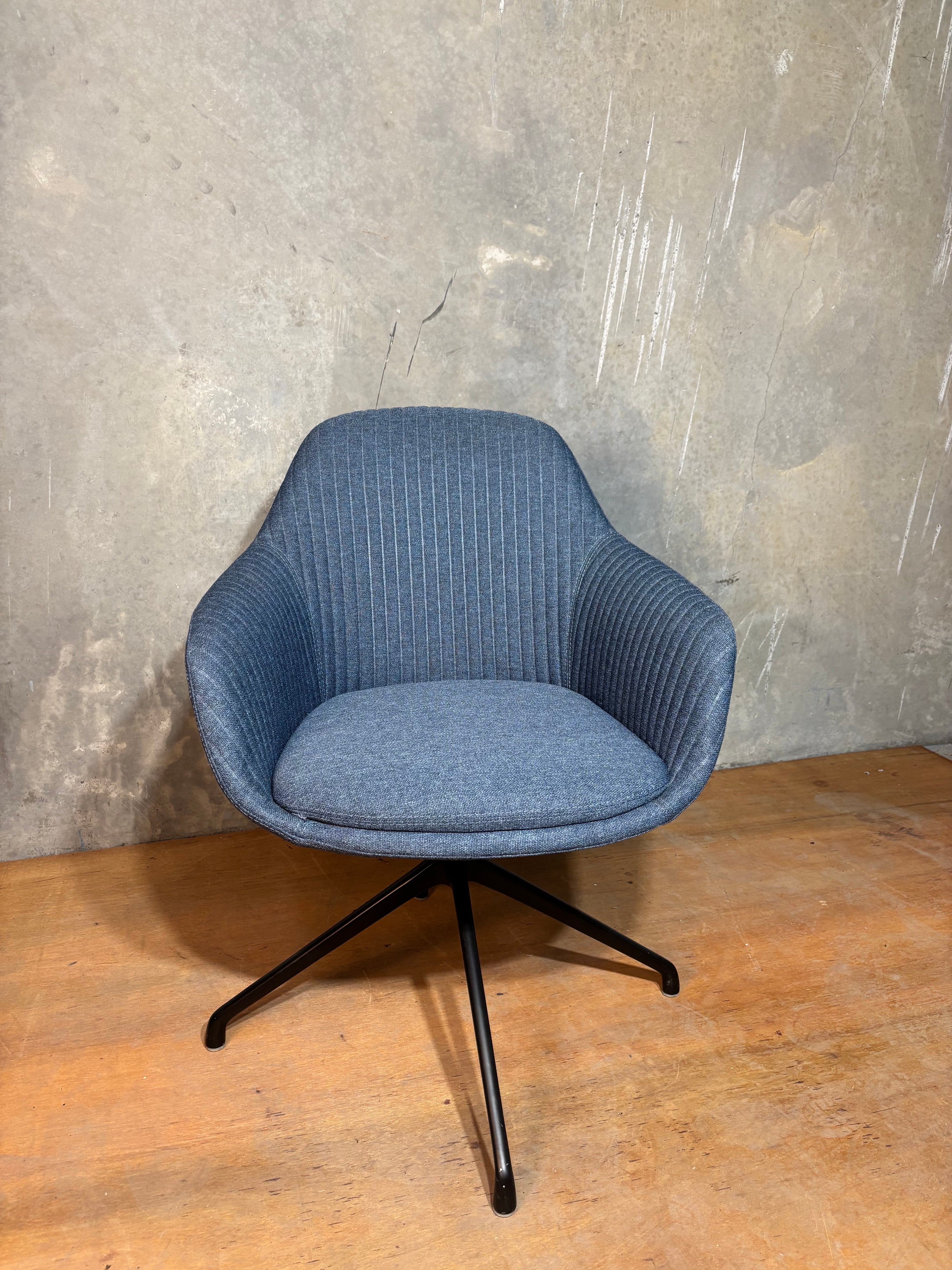 Smokey Blue Office Chair