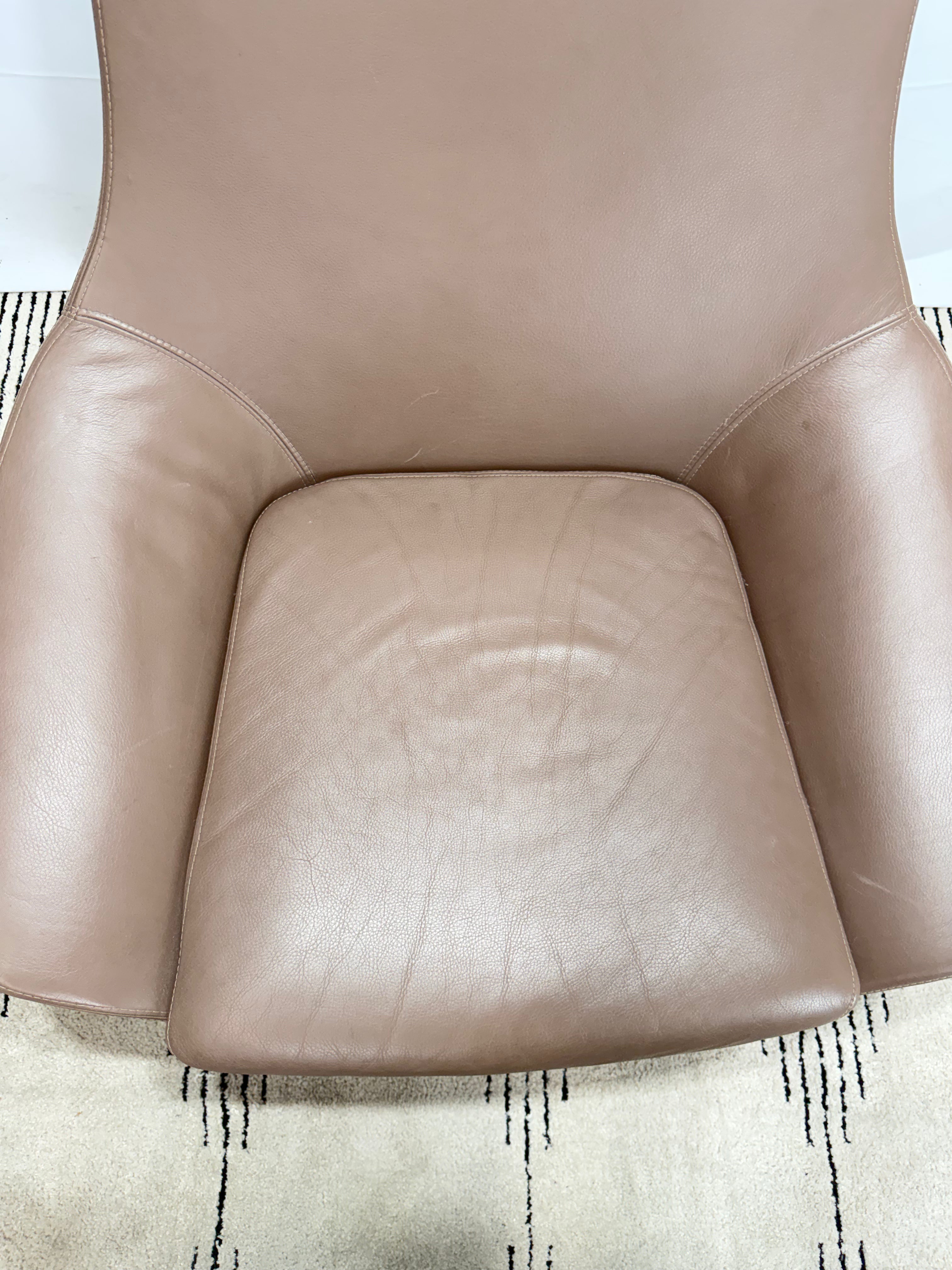 Flow Armchair & Footstool by Pearson Lloyd for Walter Knoll