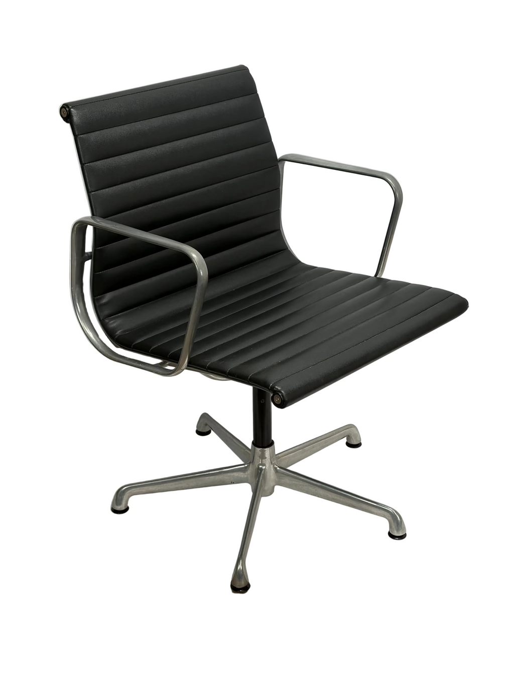 ICF Eames Aluminium Group Office Chair Black