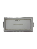 Vintage Handpainted Floral Rectangular Dish