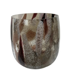 Sandy Glass Candle Holder Large