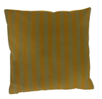 Alexander Girard Toostripe Ochre & Sienna Thrown Pillow