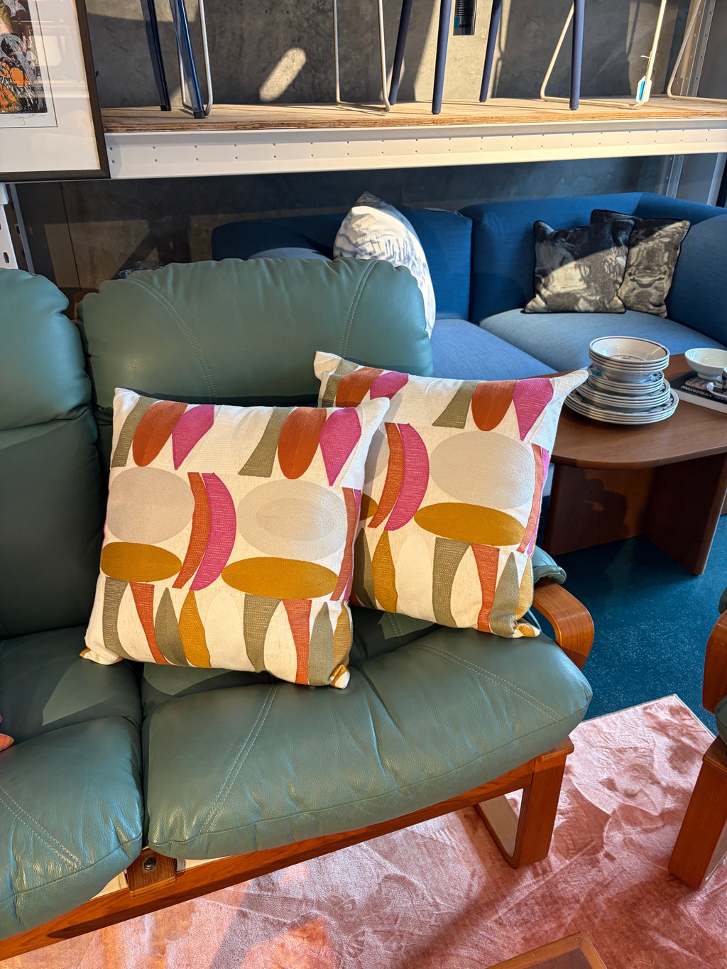 Camengo Leika Fabric Throw Cushion