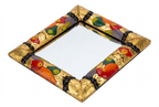 Barbola-style Framed Mirror 400x500