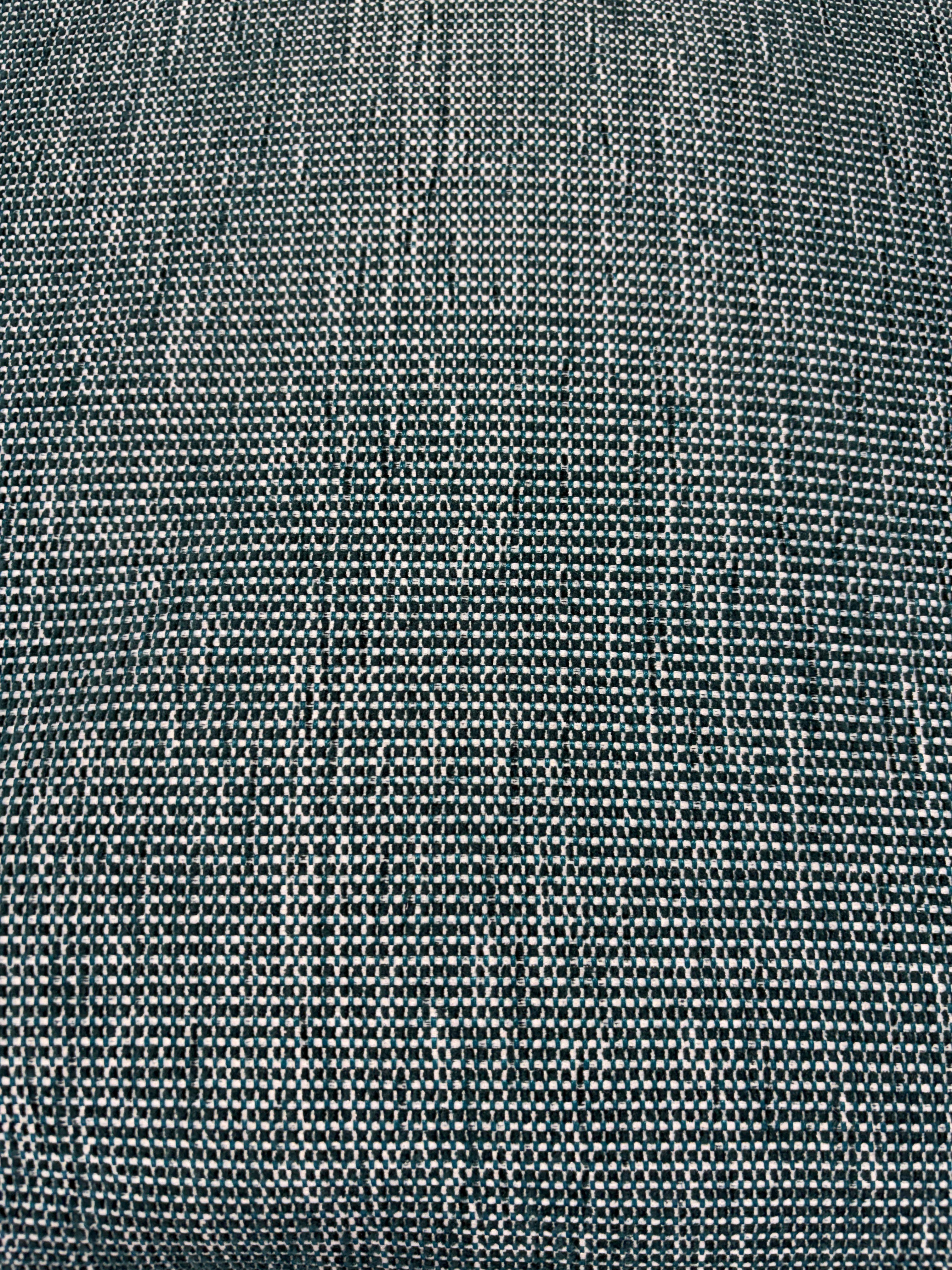 Textured Blue Throw Cushion