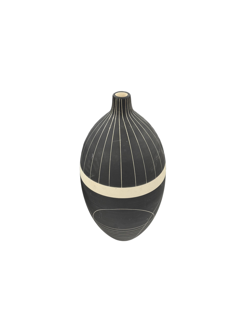 Geometric Design Ceramic Vase