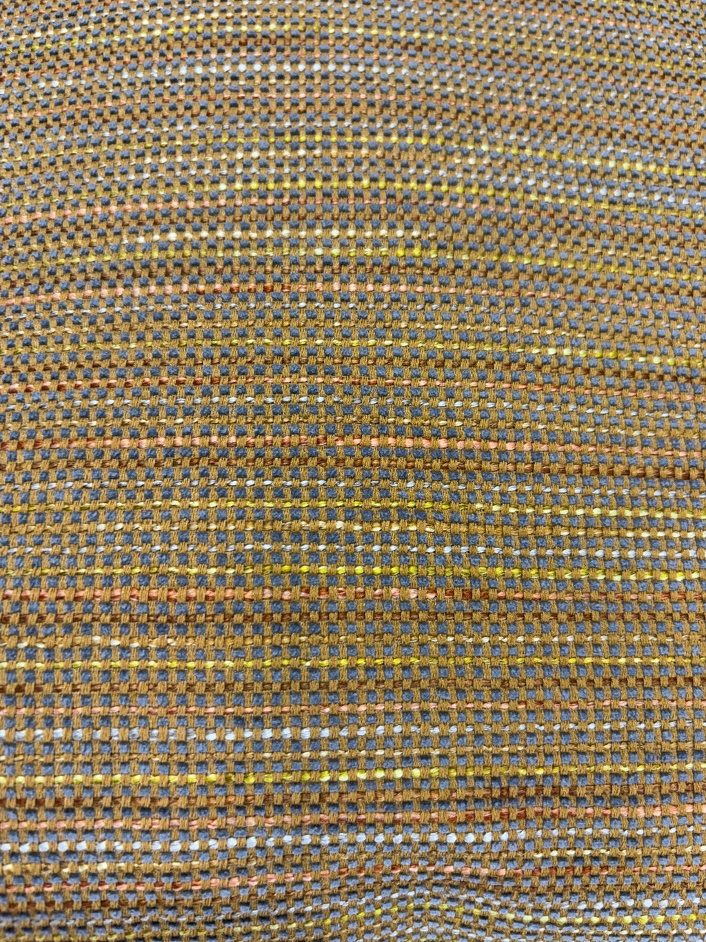 Gold Multi Striped Throw Cushion