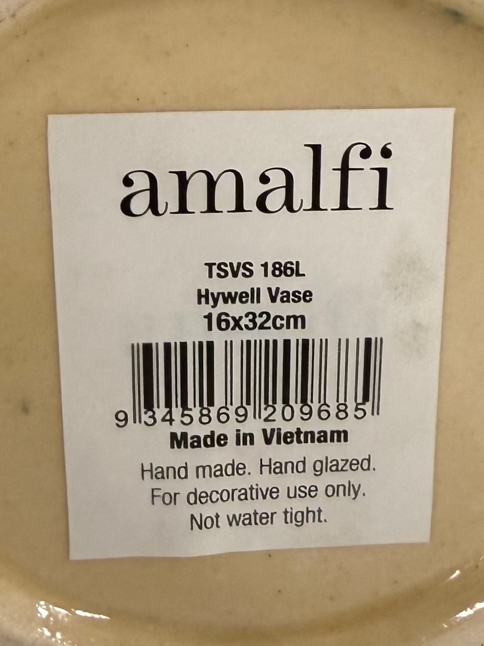 Amalfi Hywell Vase